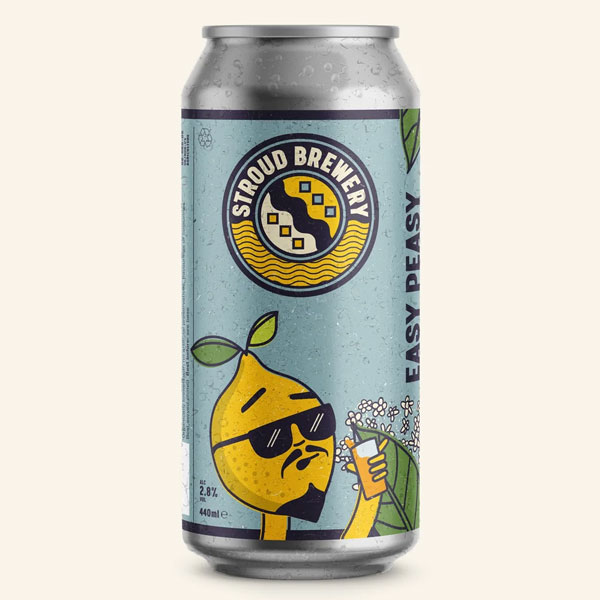 Easy Peasy beer artwork