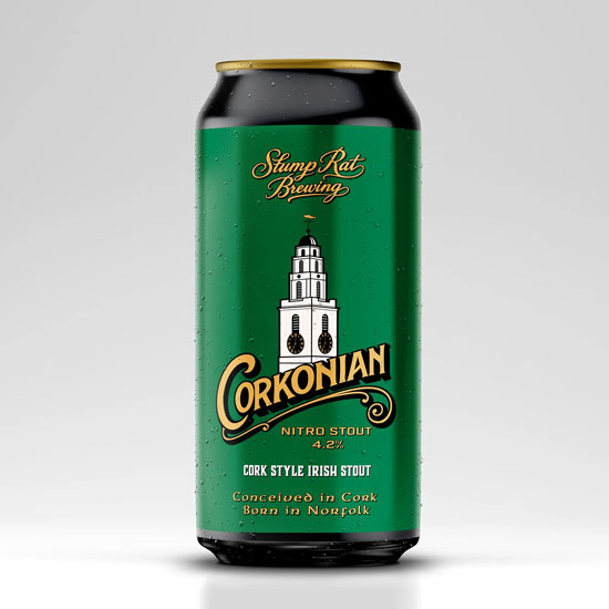 Corkonian beer artwork