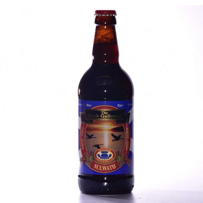 Black Galloway beer artwork