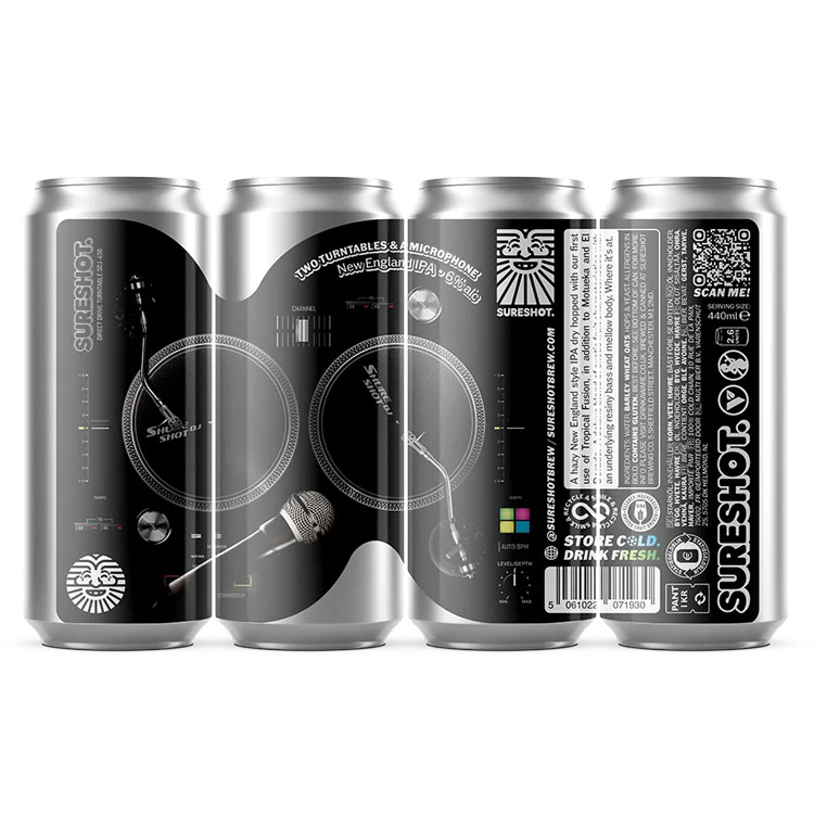 Two Turntables & A Microphone beer artwork