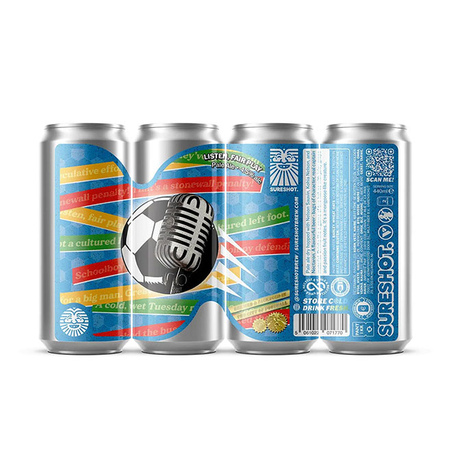 Listen, Fair Play beer artwork