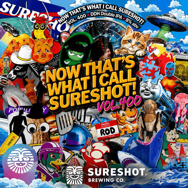 Now That's What I Call Sureshot! Vol.400 beer artwork