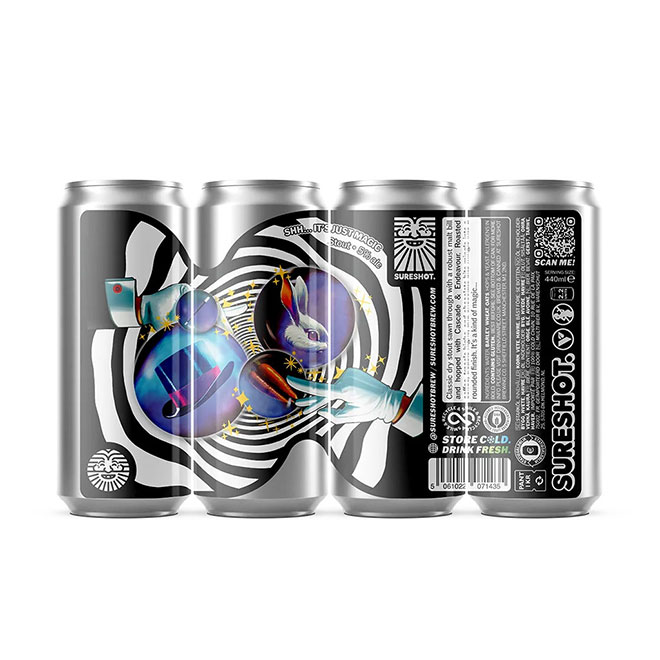 Shh... It's Just Magic beer artwork