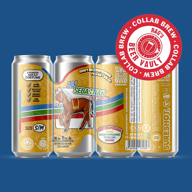 Don't Be Suspicious beer artwork