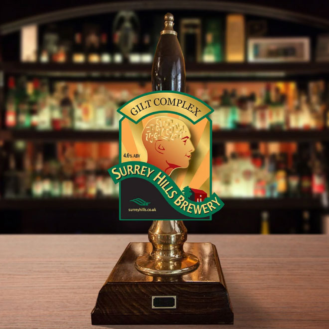 Gilt Complex beer artwork