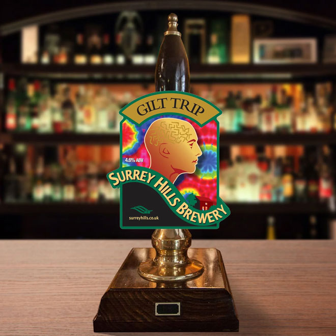 Gilt Trip beer artwork