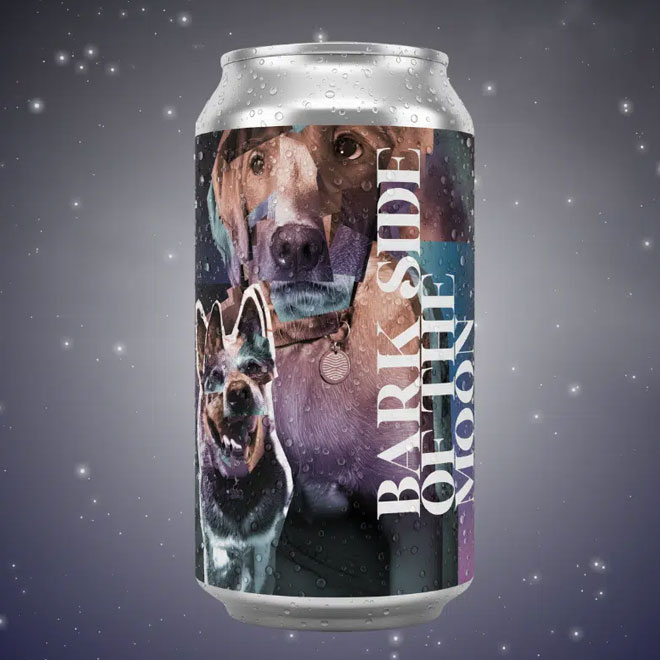 Barkside Of The Moon beer artwork