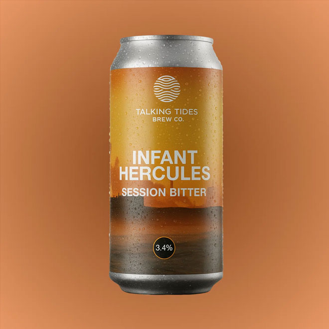 Infant Hercules beer artwork