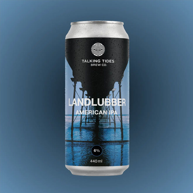 Landlubber beer artwork