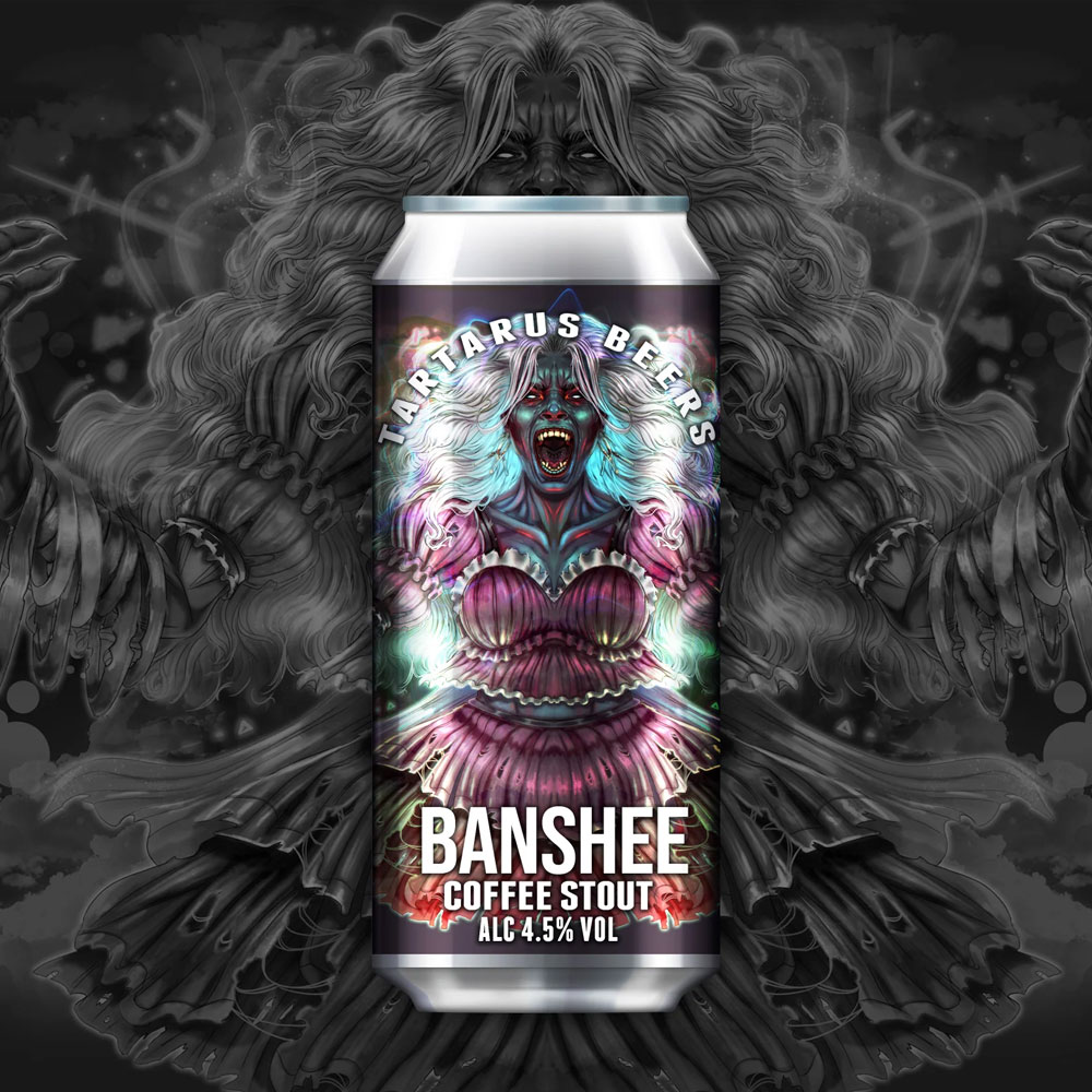 Banshee beer artwork
