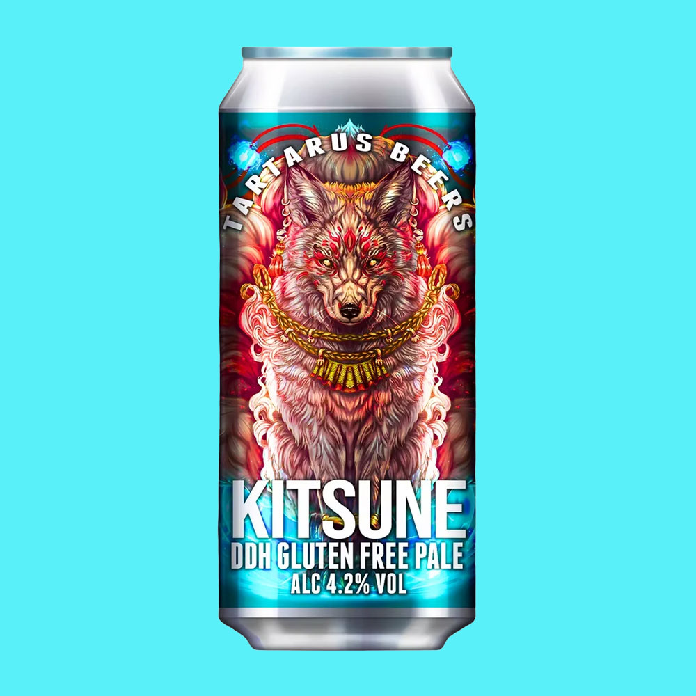 Kitsune beer artwork