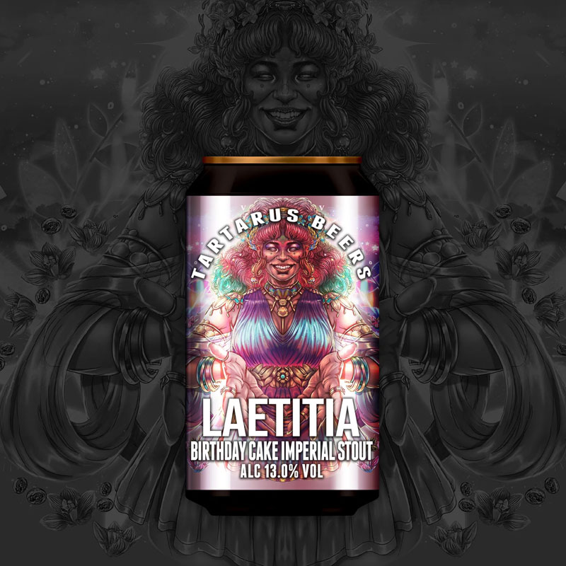 Laetitia beer artwork