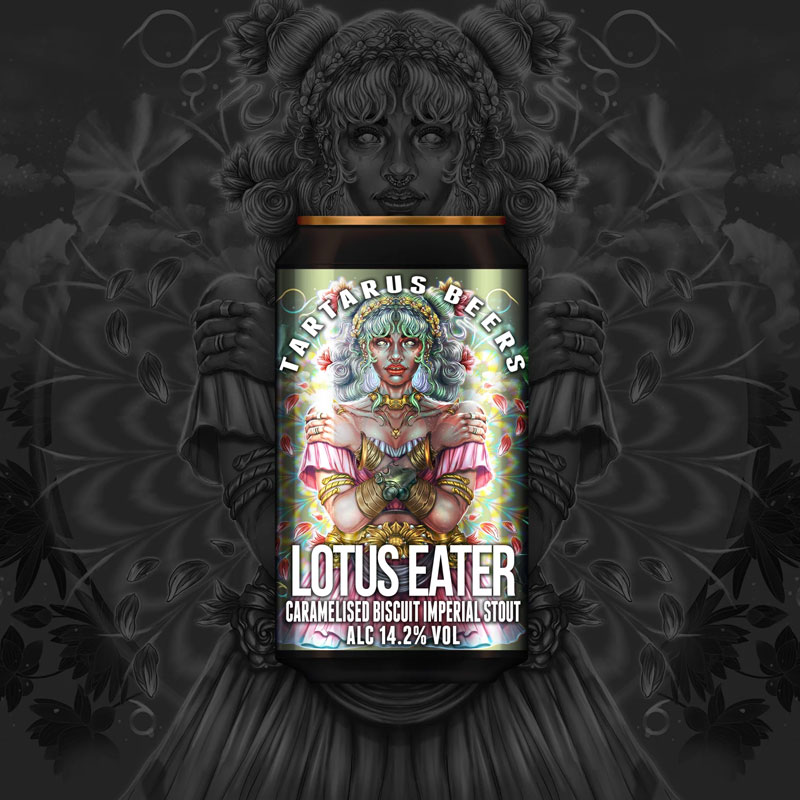 Lotus Eater beer artwork