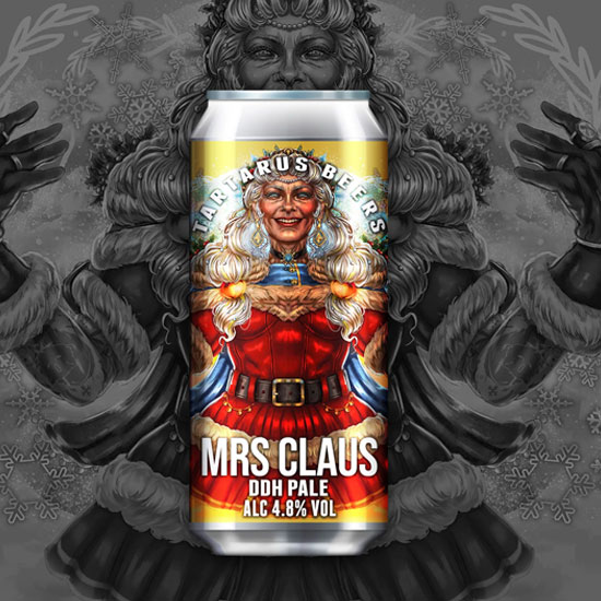 Artwork for Mrs Claus by Tartarus Beers