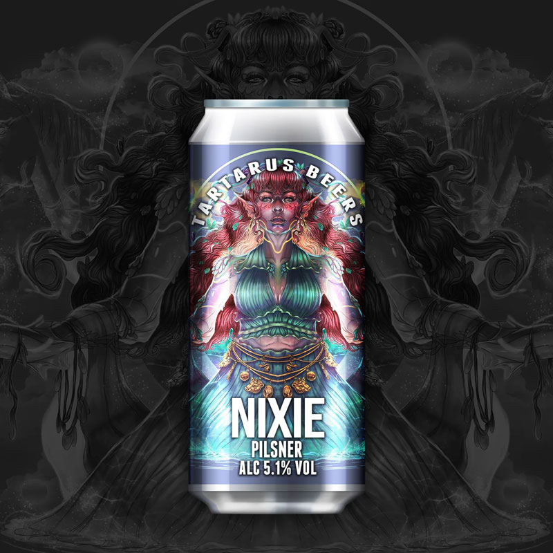 Nixie beer artwork