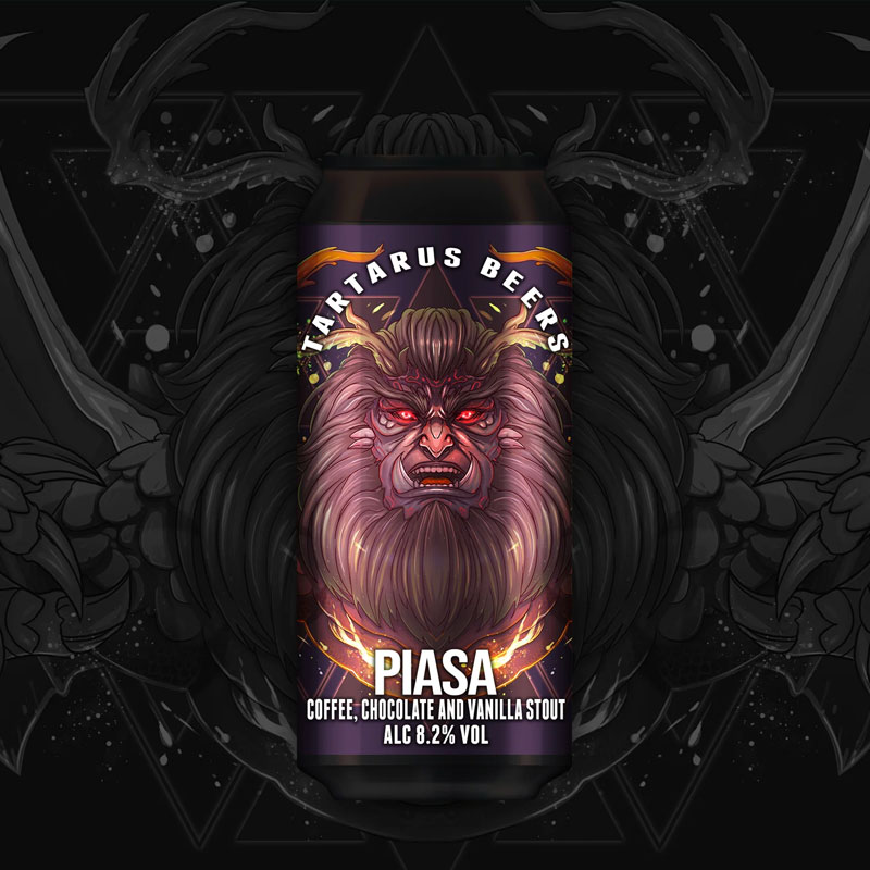 Piasa beer artwork