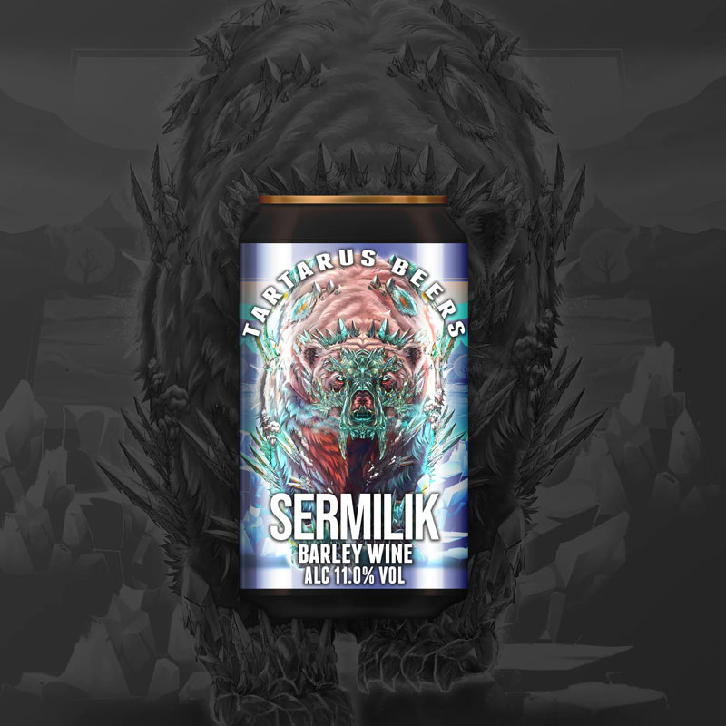 Sermilik beer artwork