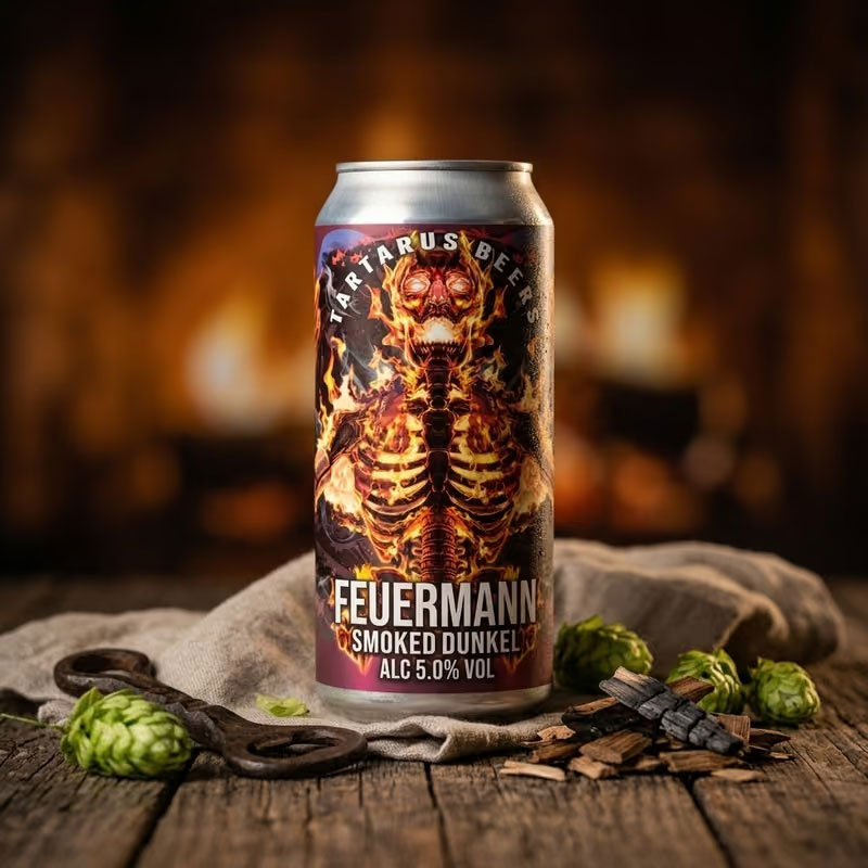 Feuermann beer artwork
