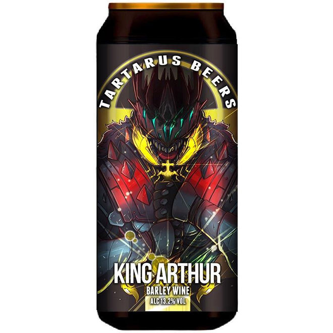 King Arthur beer artwork