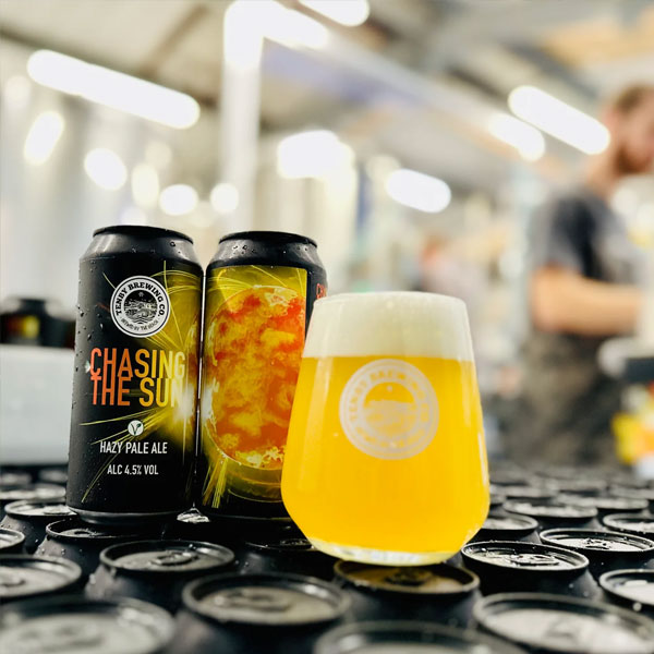 Chasing the Sun beer artwork