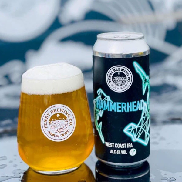 Hammerhead IPA beer artwork