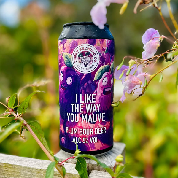 I Like the Way You Mauve beer artwork