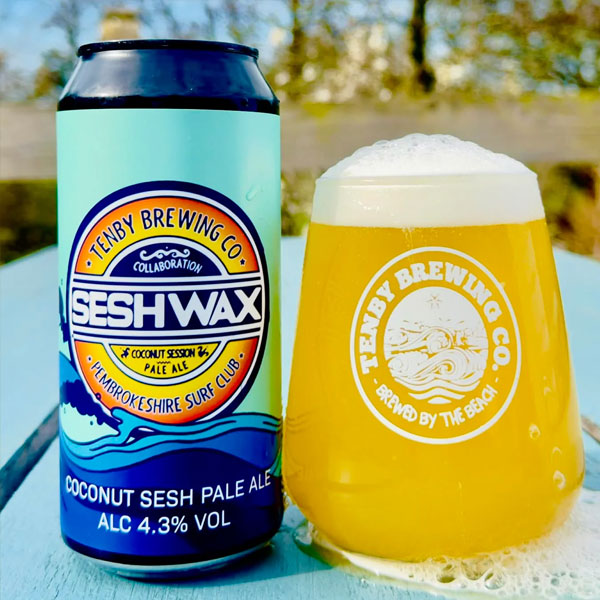 Sesh Wax beer artwork