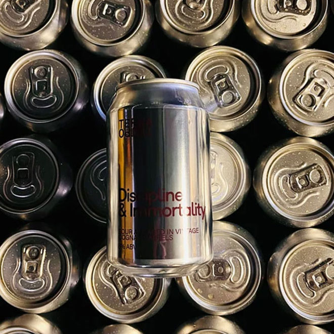 Discipline & Immortality beer artwork