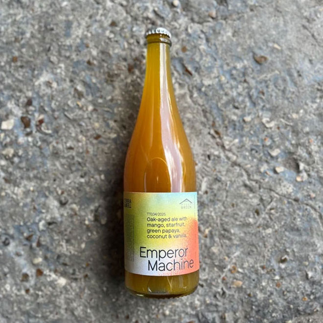 Emperor Machine beer artwork