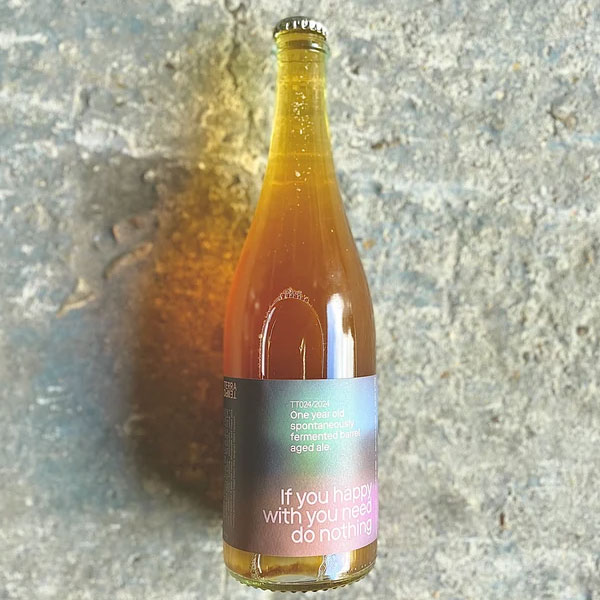 If You Happy With You Need Do Nothing beer artwork