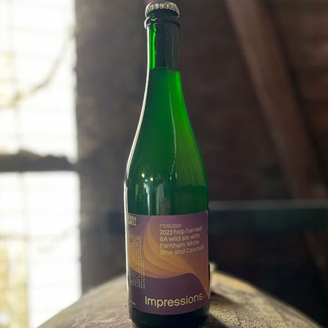 Impressions V2 beer artwork