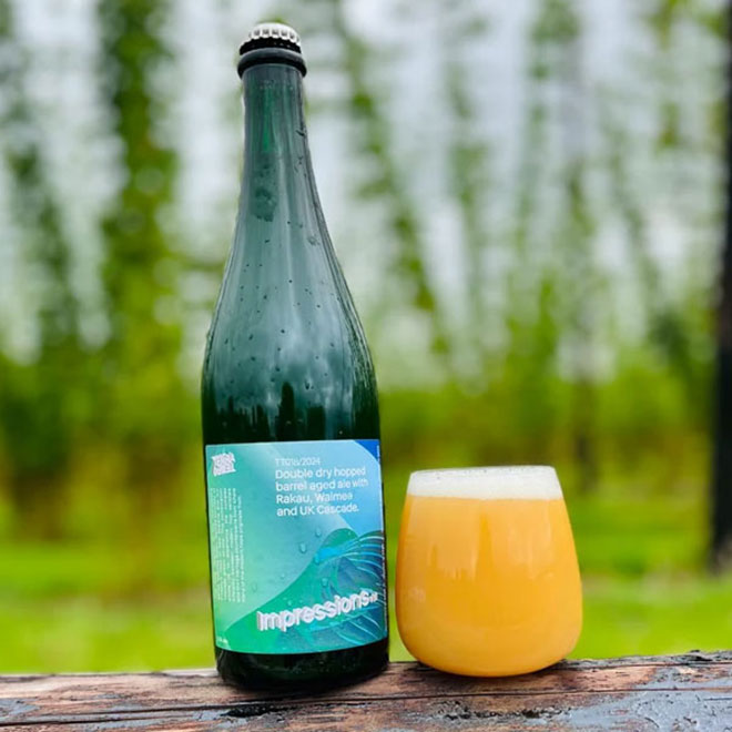 Impressions V3.1 beer artwork