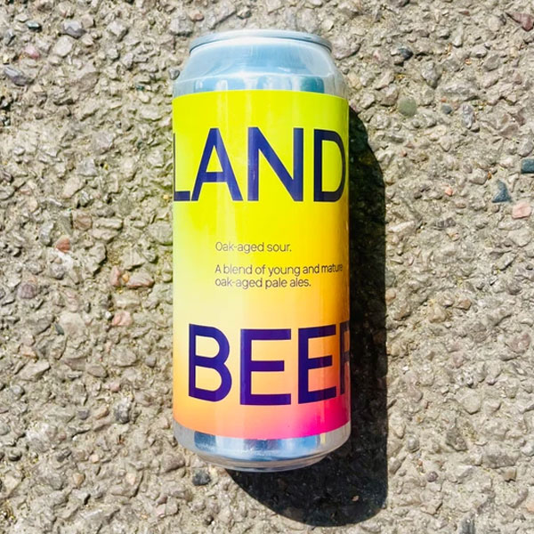 LAND BEER beer artwork