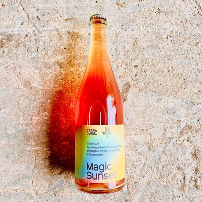 Magic Sunset beer artwork