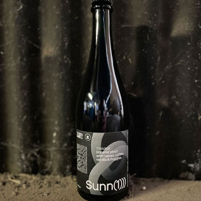 Sunn (1))) beer artwork
