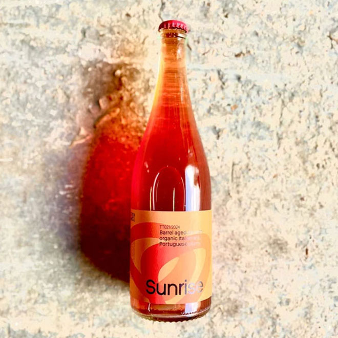 Sunrise 2024 beer artwork