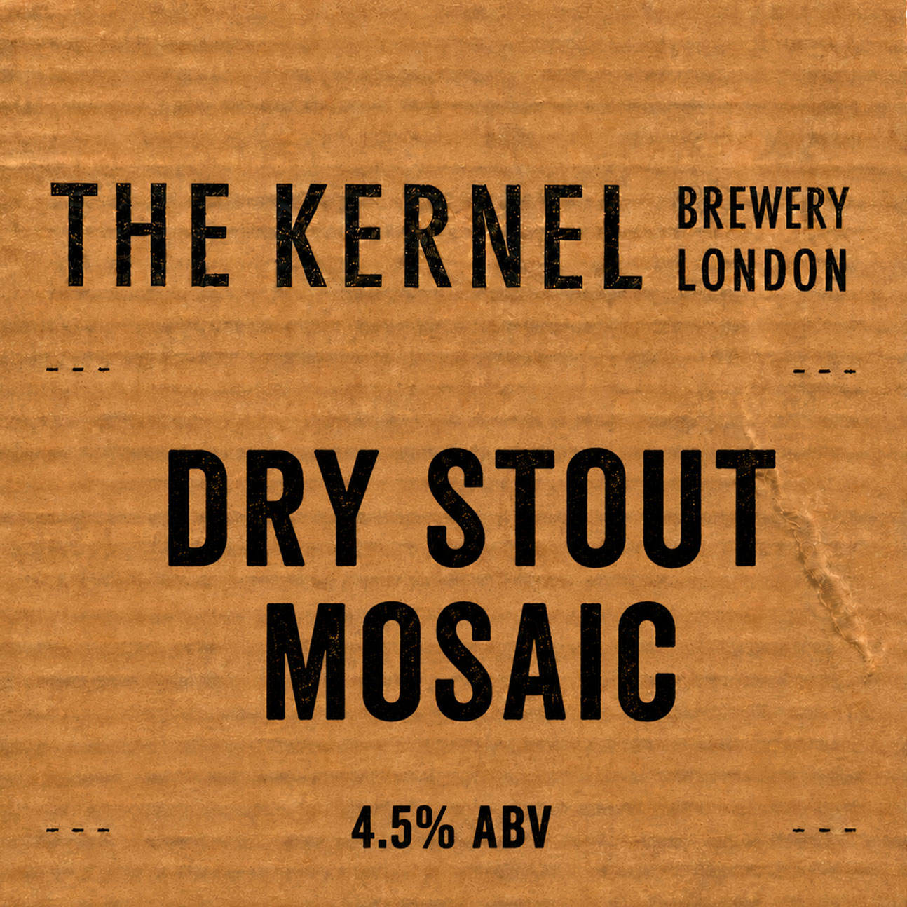 Dry Stout beer artwork