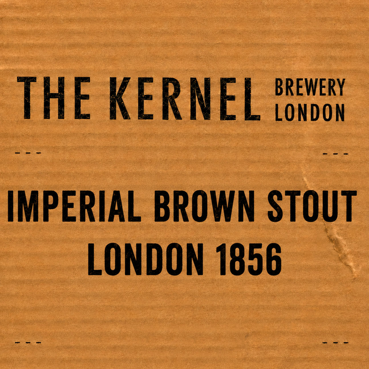 Imperial Brown Stout London 1856 beer artwork