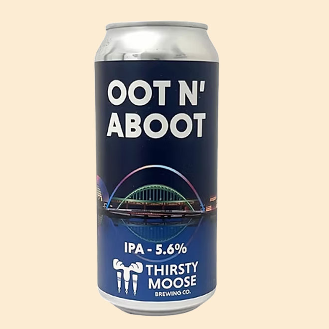 Oot n' Aboot beer artwork