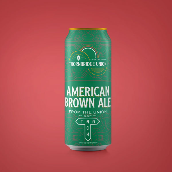 American Brown Ale beer artwork