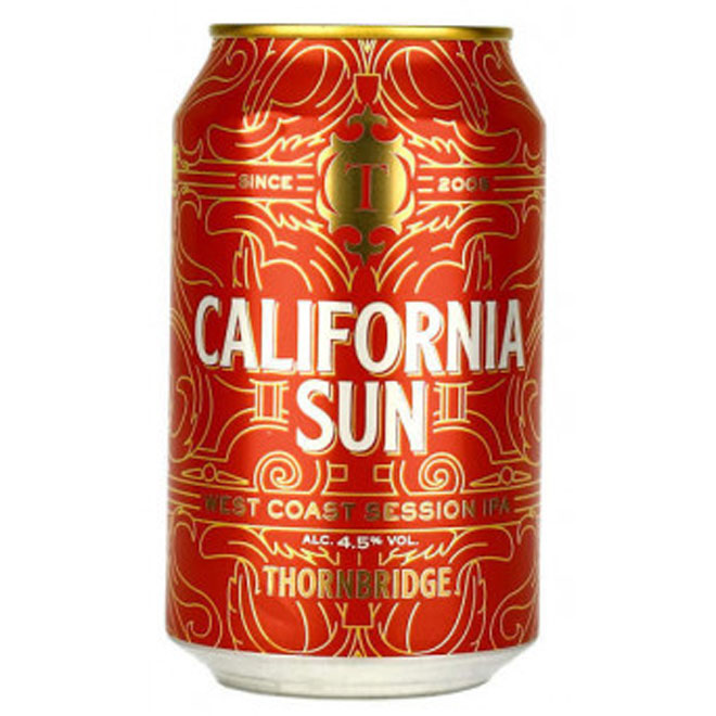 California Sun beer artwork