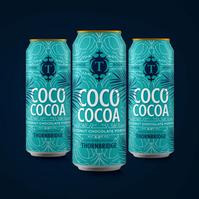 Coco Cocoa beer artwork