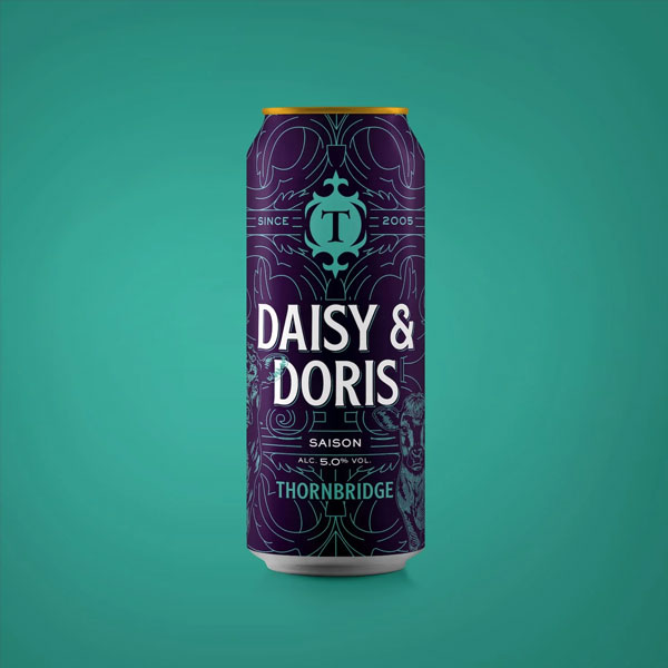 Artwork for Daisy & Doris by Thornbridge Brewery