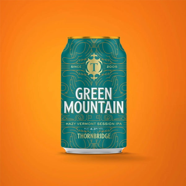 Green Mountain beer artwork
