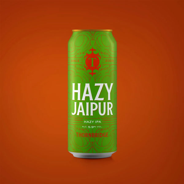 Hazy Jaipur beer artwork