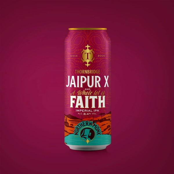 Jaipur X & A Whole Lot of Faith beer artwork
