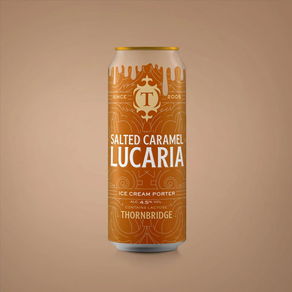 Salted Caramel Lucaria beer artwork