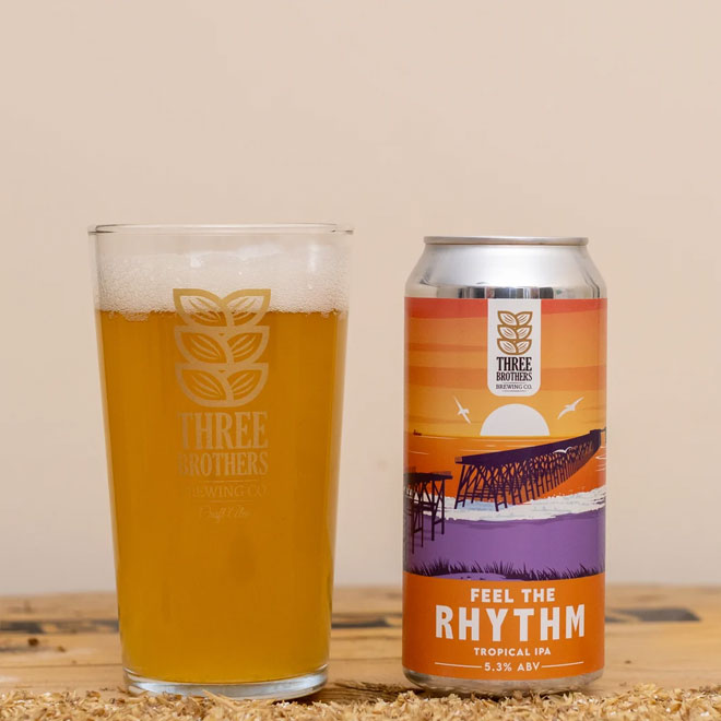 Feel the Rhythm beer artwork