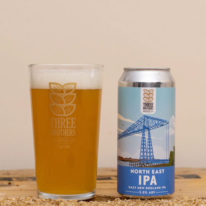 North East IPA beer artwork