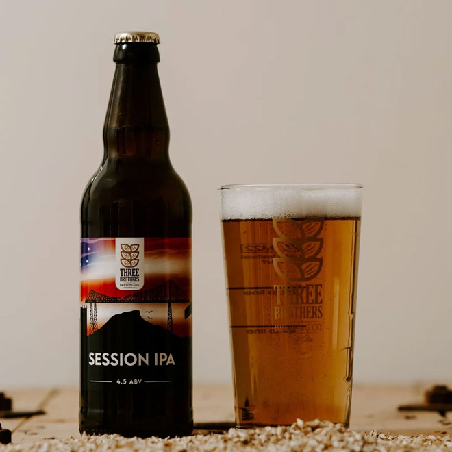 Artwork for Session IPA by Three Brothers Brewing Co